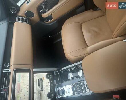 Черный Ленд Ровер Рендж Ровер, объемом двигателя 4.37 л и пробегом 29 тыс. км за 97000 $, фото 10 на Automoto.ua