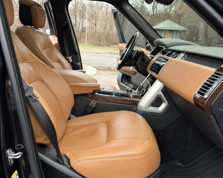 Черный Ленд Ровер Рендж Ровер, объемом двигателя 4.37 л и пробегом 95 тыс. км за 90500 $, фото 50 на Automoto.ua