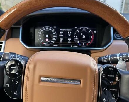 Ленд Ровер Рендж Ровер 2020 в Тернополе на Automoto.ua Черный Ленд Ровер Рендж Ровер, объемом двигателя 4.37 л и пробегом 143 тыс. км за 84999 $, фото 13 на Automoto.ua