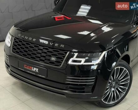 Черный Ленд Ровер Рендж Ровер, объемом двигателя 4.37 л и пробегом 139 тыс. км за 82500 $, фото 4 на Automoto.ua