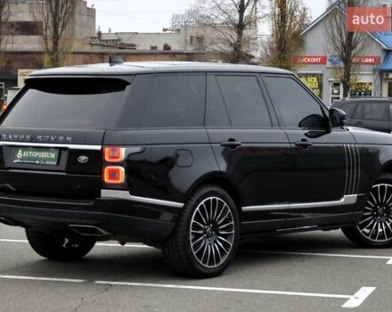 Чорний Ленд Ровер Рендж Ровер, об'ємом двигуна 5 л та пробігом 115 тис. км за 79999 $, фото 12 на Automoto.ua