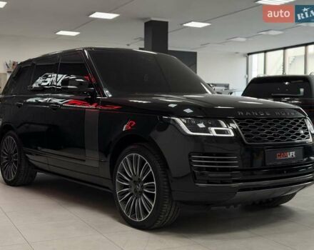Черный Ленд Ровер Рендж Ровер, объемом двигателя 4.37 л и пробегом 139 тыс. км за 82500 $, фото 12 на Automoto.ua