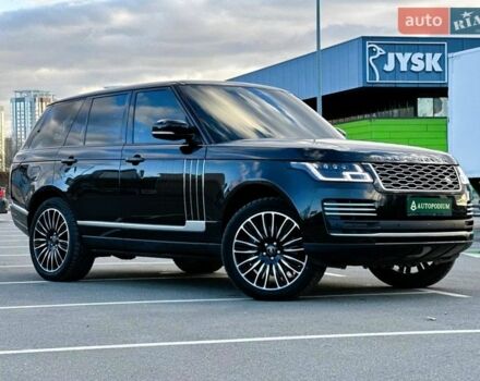 Черный Ленд Ровер Рендж Ровер, объемом двигателя 5 л и пробегом 125 тыс. км за 79900 $, фото 2 на Automoto.ua