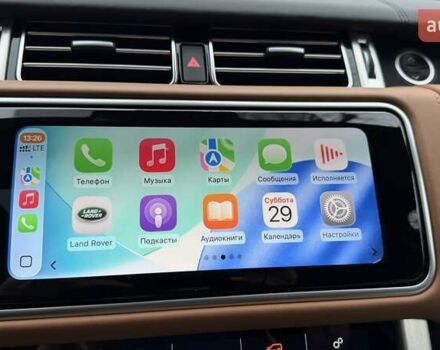 Черный Ленд Ровер Рендж Ровер, объемом двигателя 4.37 л и пробегом 52 тыс. км за 115000 $, фото 13 на Automoto.ua