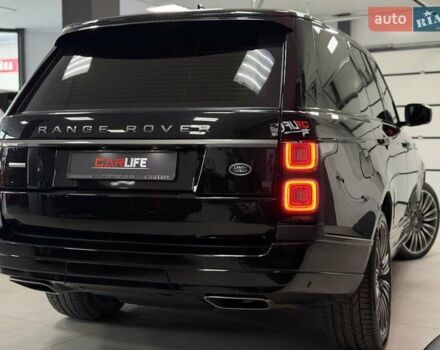 Черный Ленд Ровер Рендж Ровер, объемом двигателя 4.37 л и пробегом 139 тыс. км за 82500 $, фото 15 на Automoto.ua