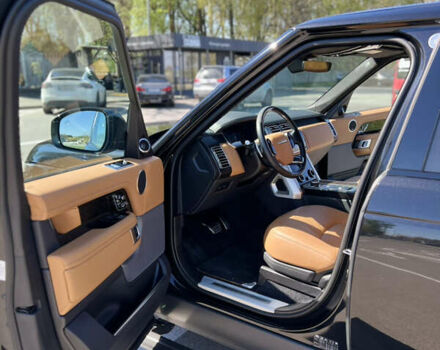 Черный Ленд Ровер Рендж Ровер, объемом двигателя 3 л и пробегом 106 тыс. км за 94900 $, фото 13 на Automoto.ua