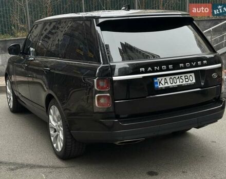 Чорний Ленд Ровер Рендж Ровер, об'ємом двигуна 3 л та пробігом 100 тис. км за 63000 $, фото 10 на Automoto.ua