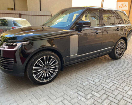 Черный Ленд Ровер Рендж Ровер, объемом двигателя 4.37 л и пробегом 61 тыс. км за 112000 $, фото 7 на Automoto.ua