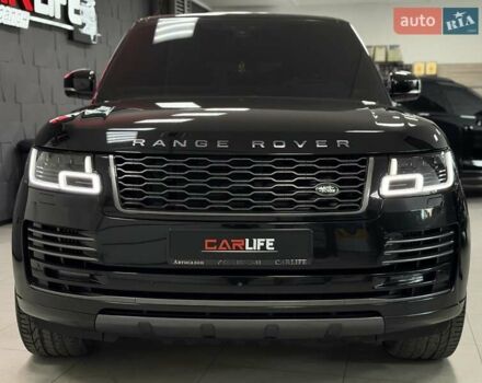 Черный Ленд Ровер Рендж Ровер, объемом двигателя 4.37 л и пробегом 139 тыс. км за 82500 $, фото 10 на Automoto.ua