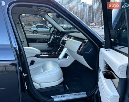 Черный Ленд Ровер Рендж Ровер, объемом двигателя 5 л и пробегом 125 тыс. км за 79900 $, фото 45 на Automoto.ua