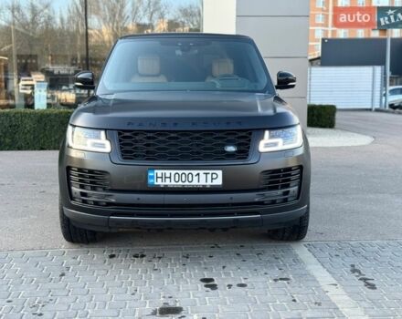 Чорний Ленд Ровер Рендж Ровер, об'ємом двигуна 3 л та пробігом 123 тис. км за 77000 $, фото 1 на Automoto.ua