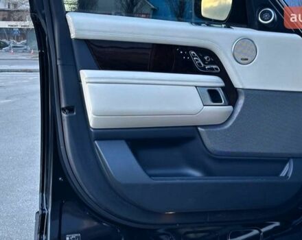 Чорний Ленд Ровер Рендж Ровер, об'ємом двигуна 5 л та пробігом 122 тис. км за 79999 $, фото 30 на Automoto.ua