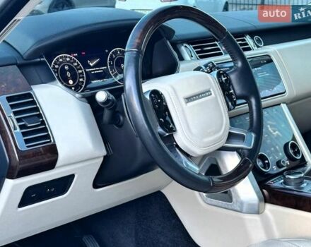 Черный Ленд Ровер Рендж Ровер, объемом двигателя 5 л и пробегом 125 тыс. км за 79900 $, фото 34 на Automoto.ua