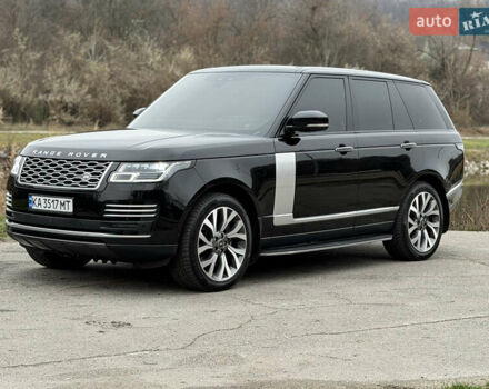 Черный Ленд Ровер Рендж Ровер, объемом двигателя 4.37 л и пробегом 95 тыс. км за 90500 $, фото 4 на Automoto.ua