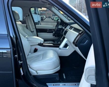 Черный Ленд Ровер Рендж Ровер, объемом двигателя 5 л и пробегом 125 тыс. км за 79900 $, фото 46 на Automoto.ua