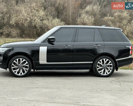 Черный Ленд Ровер Рендж Ровер, объемом двигателя 4.37 л и пробегом 95 тыс. км за 90500 $, фото 5 на Automoto.ua