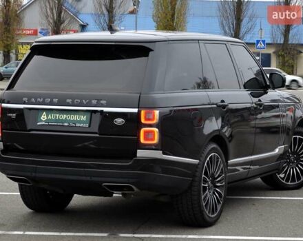 Черный Ленд Ровер Рендж Ровер, объемом двигателя 5 л и пробегом 115 тыс. км за 82999 $, фото 11 на Automoto.ua