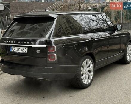 Чорний Ленд Ровер Рендж Ровер, об'ємом двигуна 3 л та пробігом 100 тис. км за 63000 $, фото 7 на Automoto.ua