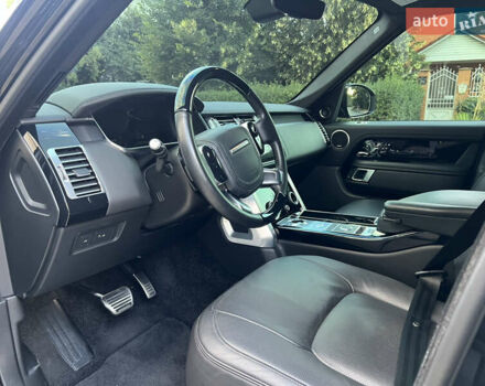 Черный Ленд Ровер Рендж Ровер, объемом двигателя 5 л и пробегом 77 тыс. км за 73499 $, фото 90 на Automoto.ua