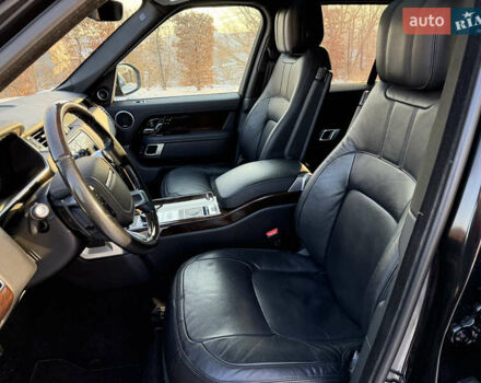 Черный Ленд Ровер Рендж Ровер, объемом двигателя 3 л и пробегом 75 тыс. км за 82000 $, фото 15 на Automoto.ua