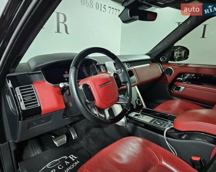 Ленд Ровер Рендж Ровер 2021 у Києві на Automoto.ua Чорний Ленд Ровер Рендж Ровер, об'ємом двигуна 3 л та пробігом 103 тис. км за 89999 $, фото 20 на Automoto.ua