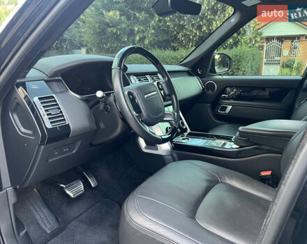 Черный Ленд Ровер Рендж Ровер, объемом двигателя 5 л и пробегом 77 тыс. км за 73499 $, фото 91 на Automoto.ua