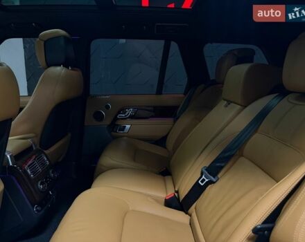 Черный Ленд Ровер Рендж Ровер, объемом двигателя 3 л и пробегом 49 тыс. км за 93500 $, фото 52 на Automoto.ua