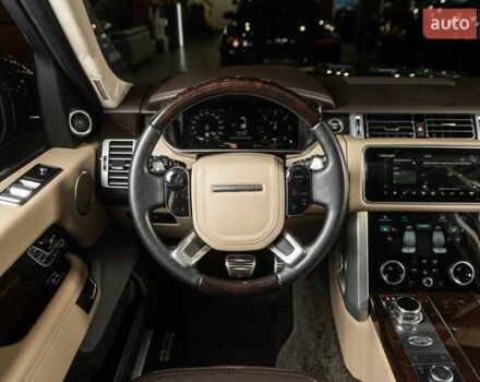 Черный Ленд Ровер Рендж Ровер, объемом двигателя 3 л и пробегом 42 тыс. км за 104900 $, фото 35 на Automoto.ua