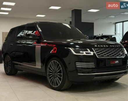 Черный Ленд Ровер Рендж Ровер, объемом двигателя 3 л и пробегом 49 тыс. км за 93500 $, фото 10 на Automoto.ua