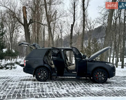 Черный Ленд Ровер Рендж Ровер, объемом двигателя 3 л и пробегом 90 тыс. км за 75555 $, фото 9 на Automoto.ua