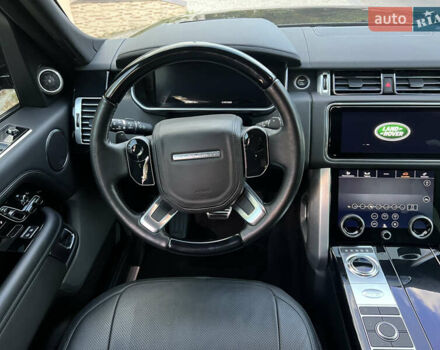 Черный Ленд Ровер Рендж Ровер, объемом двигателя 5 л и пробегом 77 тыс. км за 73499 $, фото 104 на Automoto.ua