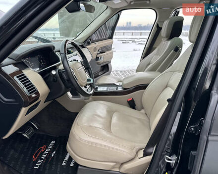 Черный Ленд Ровер Рендж Ровер, объемом двигателя 3 л и пробегом 90 тыс. км за 75555 $, фото 80 на Automoto.ua