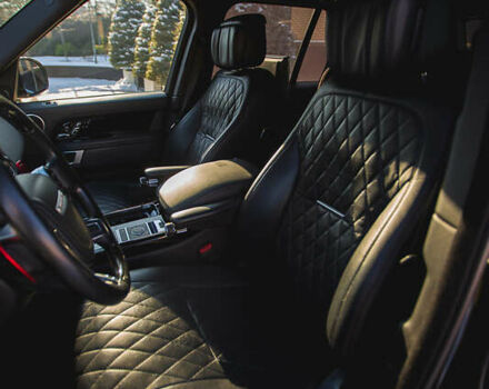 Черный Ленд Ровер Рендж Ровер, объемом двигателя 5 л и пробегом 109 тыс. км за 135000 $, фото 15 на Automoto.ua