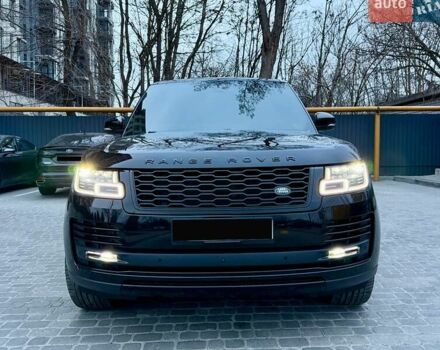 Черный Ленд Ровер Рендж Ровер, объемом двигателя 3 л и пробегом 69 тыс. км за 105000 $, фото 15 на Automoto.ua