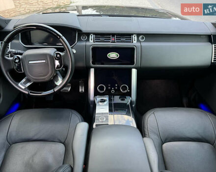 Черный Ленд Ровер Рендж Ровер, объемом двигателя 5 л и пробегом 77 тыс. км за 73499 $, фото 98 на Automoto.ua
