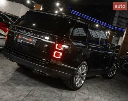 Черный Ленд Ровер Рендж Ровер, объемом двигателя 3 л и пробегом 42 тыс. км за 104900 $, фото 6 на Automoto.ua