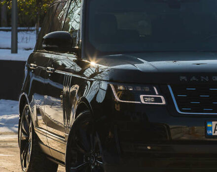 Черный Ленд Ровер Рендж Ровер, объемом двигателя 5 л и пробегом 109 тыс. км за 135000 $, фото 6 на Automoto.ua