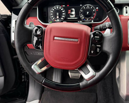 Черный Ленд Ровер Рендж Ровер, объемом двигателя 3 л и пробегом 105 тыс. км за 84000 $, фото 14 на Automoto.ua