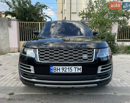 Черный Ленд Ровер Рендж Ровер, объемом двигателя 5 л и пробегом 77 тыс. км за 73499 $, фото 8 на Automoto.ua
