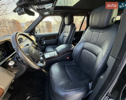 Черный Ленд Ровер Рендж Ровер, объемом двигателя 3 л и пробегом 75 тыс. км за 82000 $, фото 16 на Automoto.ua