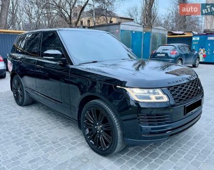 Черный Ленд Ровер Рендж Ровер, объемом двигателя 3 л и пробегом 69 тыс. км за 105000 $, фото 2 на Automoto.ua