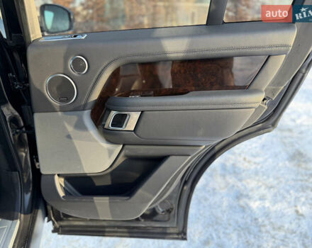 Черный Ленд Ровер Рендж Ровер, объемом двигателя 3 л и пробегом 75 тыс. км за 82000 $, фото 34 на Automoto.ua