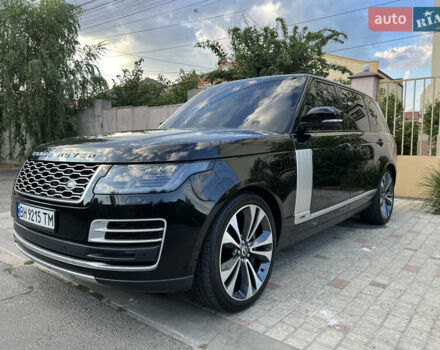 Черный Ленд Ровер Рендж Ровер, объемом двигателя 5 л и пробегом 77 тыс. км за 73499 $, фото 5 на Automoto.ua