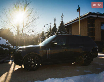 Черный Ленд Ровер Рендж Ровер, объемом двигателя 5 л и пробегом 109 тыс. км за 135000 $, фото 11 на Automoto.ua