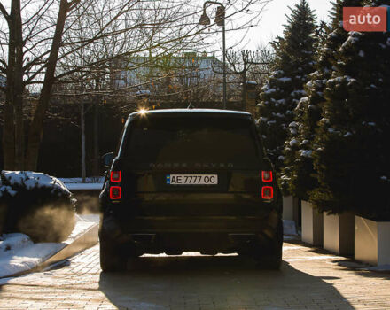 Черный Ленд Ровер Рендж Ровер, объемом двигателя 5 л и пробегом 109 тыс. км за 135000 $, фото 3 на Automoto.ua