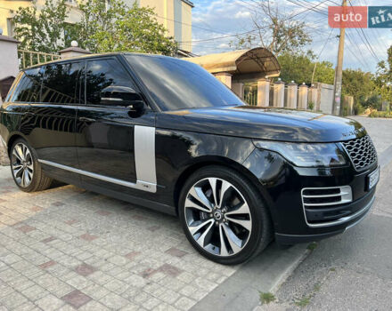 Черный Ленд Ровер Рендж Ровер, объемом двигателя 5 л и пробегом 77 тыс. км за 73499 $, фото 16 на Automoto.ua