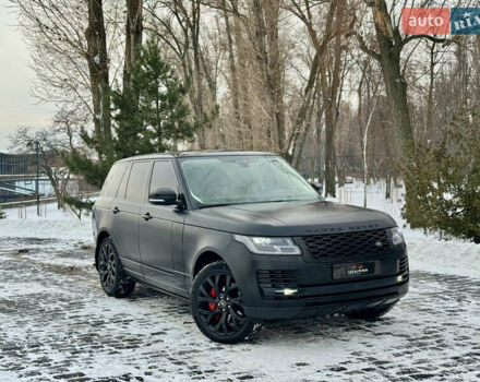 Черный Ленд Ровер Рендж Ровер, объемом двигателя 3 л и пробегом 90 тыс. км за 75555 $, фото 6 на Automoto.ua