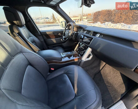 Черный Ленд Ровер Рендж Ровер, объемом двигателя 3 л и пробегом 75 тыс. км за 82000 $, фото 50 на Automoto.ua