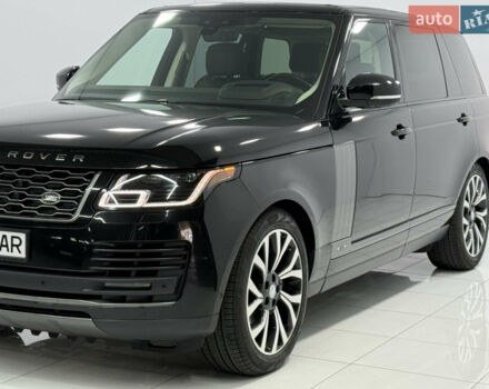 Черный Ленд Ровер Рендж Ровер, объемом двигателя 5 л и пробегом 45 тыс. км за 75500 $, фото 7 на Automoto.ua
