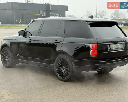 Черный Ленд Ровер Рендж Ровер, объемом двигателя 3 л и пробегом 105 тыс. км за 84000 $, фото 4 на Automoto.ua